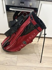 Nike Golf Stand Bag Red Black