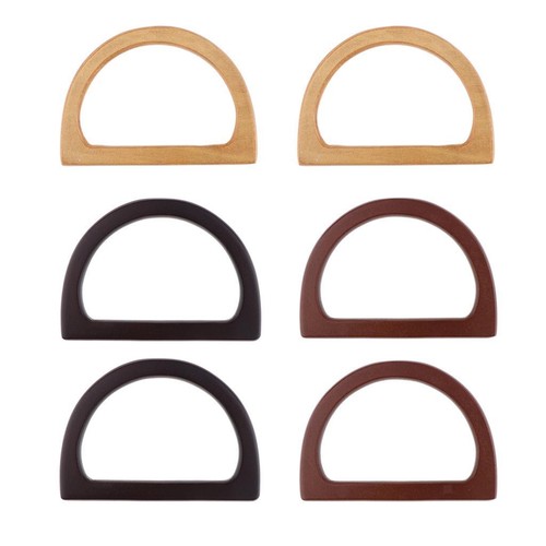 Wooden purse handbag bag - 2x,