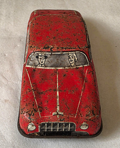 Vintage tinplate penny toy - penny,