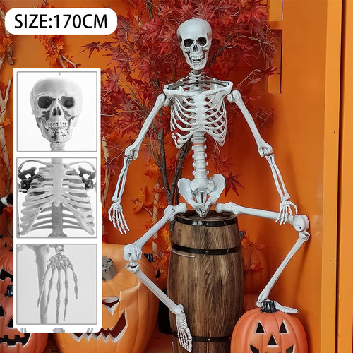 170cm halloween skeleton - halloween,