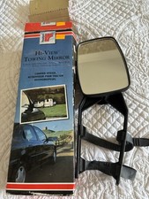 Hi View Towing Mirror, Large Aerodynamic Styled Head For Total Vision & Safety