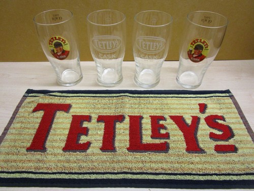 Tetley beer cask pint - beer,