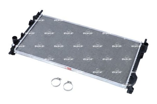 Engine radiator with mounting - engine,