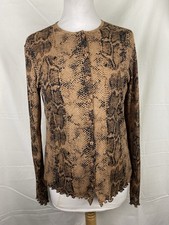 Vintage Debenhams Snake Print