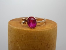 Vintage Ring Gold 583 14K Ruby