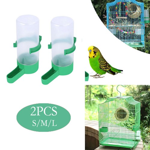 Pet drinker food feeder - 2x,