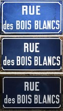 Old vintage French enamel