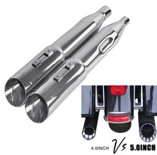 5.0'' Chrome Slip on Mufflers