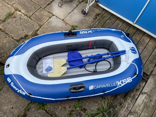 Rubber dinghy inflatable - rubber,