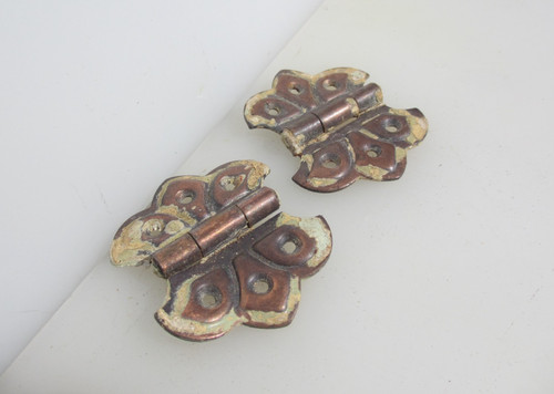 Antique iron hinges - antique,