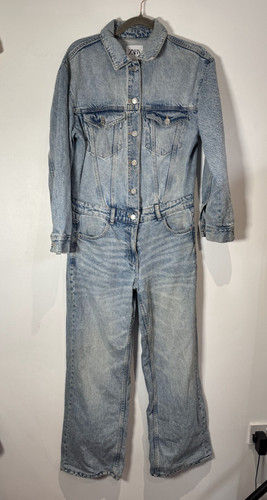 Zara denim jumpsuit - zara, womens