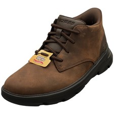 Skechers Slip-ins Arch Fit Garza Mens Casual Boots in Cocoa