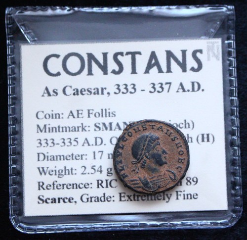 Scarce roman constans - xf,