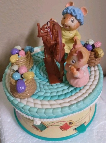 Miniature mice sewing themed - mice,