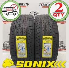 2 X 255 45 20 SONIX 255/45ZR20 105W XL BRAND NEW C/B RATED TYRES 2554520