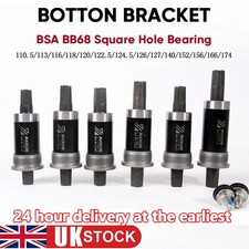 Bicycle Square Taper Bottom Bracket for Shimano Sealed Bearings Cartridge Crank