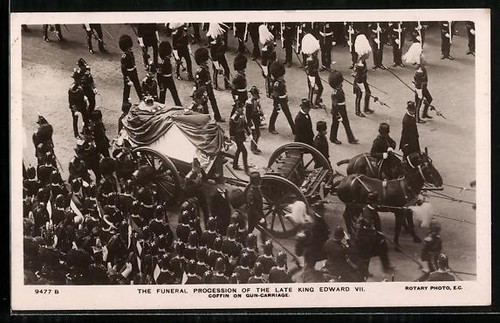 The funeral procession - the, of