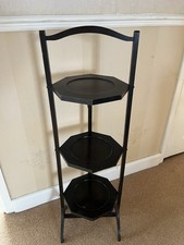 Vintage Wooden Three Tier