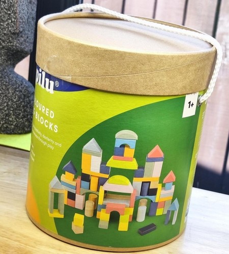 Wooden building blocks - wooden, set