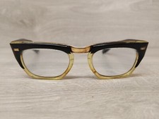 Vintage 1950s Made In Germany Full Rim Preowned Eyeglasses Glasses Frames