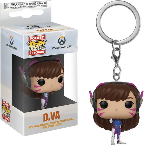 Overwatch keychain - overwatch, d.va
