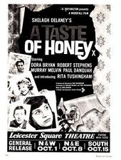 (F&F77) MAGAZINE ADVERT 11X8" A TASTE OF HONEY MOVIE 11X8" DORA BRYAN
