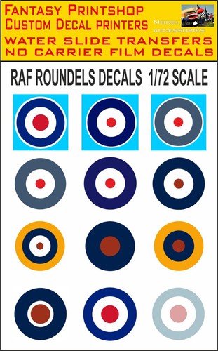 Raf roundels decals - raf,
