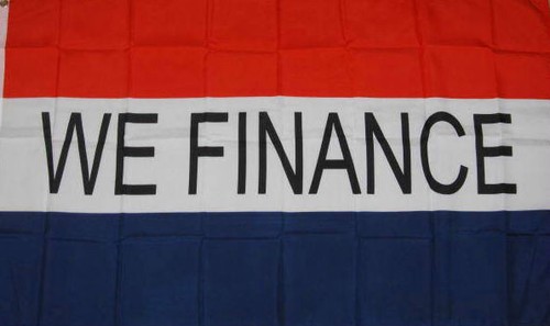 New 3x5ft finance sign - 3x5ft, we