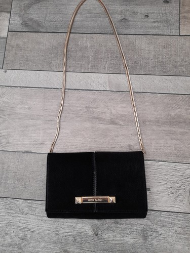 Ladies black river island - river,