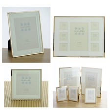 Gold metal photoframe with