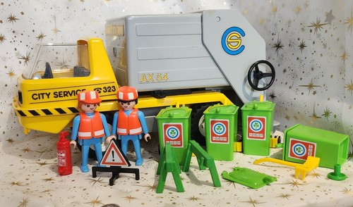 Playmobil 3780 dumpster bin - playmobil,