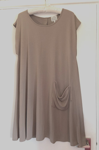 Masai size beige jersey back - beige,
