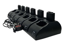 Sepura 6 + 6 Deck Charger 2000/3000 Series Plus 6 Free Batteries CHARGER03