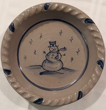 ROWE POTTERY 10" Christmas