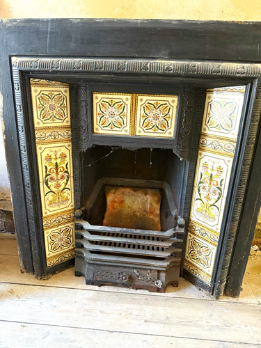 Victorian cast iron - fire, place