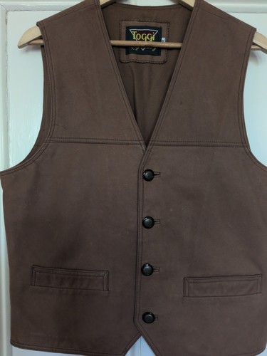 Men vintage natural brown - men's,