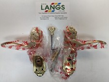 Tupai - Brass Bathroom Door