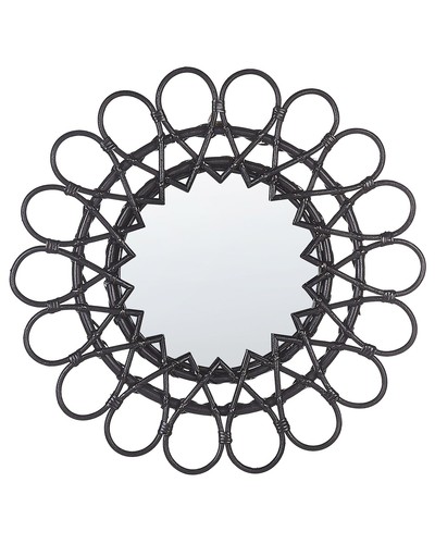 Rattan sunburst wall - sunburst,