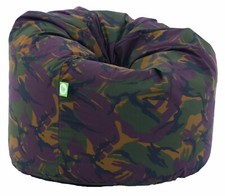 Large Adult Army Camo Bean Bag