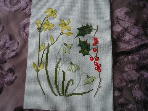Completed cross stitch - 1,
