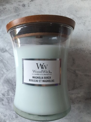 Woodwick magnolia birch - birch, candle