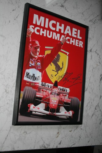 Framed glossy signed print - glossy,