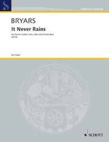 Never rains score and parts - rains,