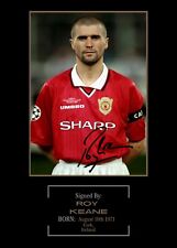 ROY KEANE Signed MANCHESTER