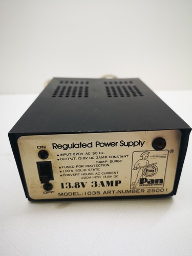 Regulated power supply 8v - power, 13.8v
