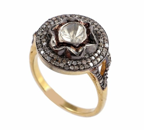 Natural rosecut diamond - diamond, polki
