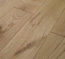 🧹Alabama 18 x 125mm Brushed & Oiled Medium Oak Solid Real Wood Flooring £49.99!