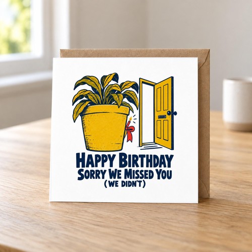 Delivery driver birthday card - birthday,