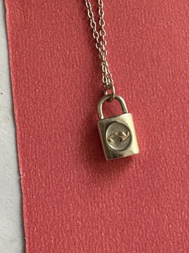 Clogau silver padlock pendant - clogau,