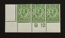 GB George V Control Stamps -